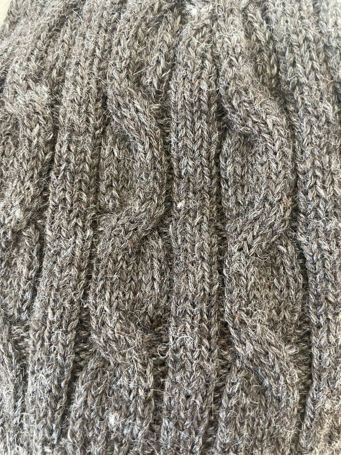 Cabled Alpaca Beanie