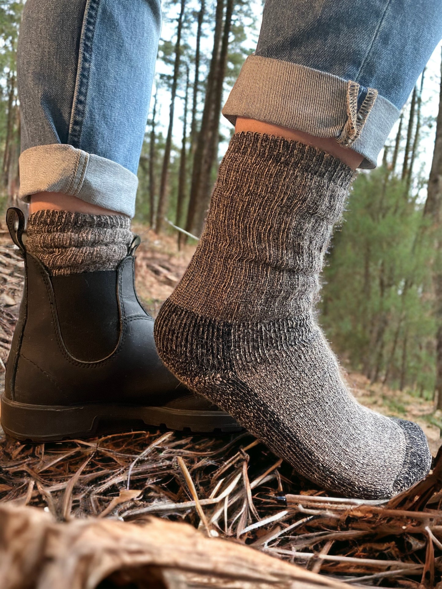 Alpaca Survivalist Sock